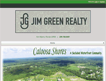 Tablet Screenshot of jimgreenrealty.com